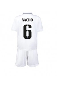 Fotbalové Dres Real Madrid Nacho #6 Dětské Domácí Oblečení 2022-23 Krátký Rukáv (+ trenýrky)